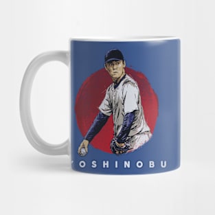 Yoshinobu Yamamoto Los Angeles D Sun Mug